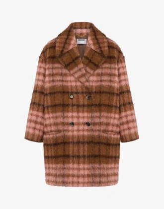 Abrigo oversize de tejido suave