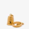 Anillo metálico con charm