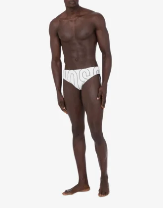 Bañador con logo de goma