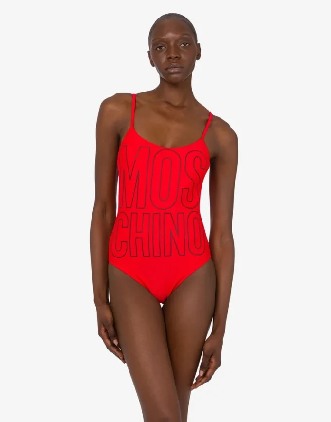 Bañador de una pieza de lycra estampado