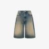 Bermudas de denim de algodón Bermudas de denim de algodón