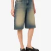 Bermudas de denim de algodón Bermudas de denim de algodón
