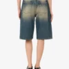 Bermudas de denim de algodón Bermudas de denim de algodón