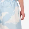 Bermudas de sarga de seda Nubes de archivo Bermudas de sarga de seda Nubes de archivo