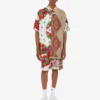 Bermudas de seda estampadas Bermudas de seda estampadas