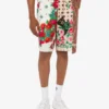 Bermudas de seda estampadas Bermudas de seda estampadas