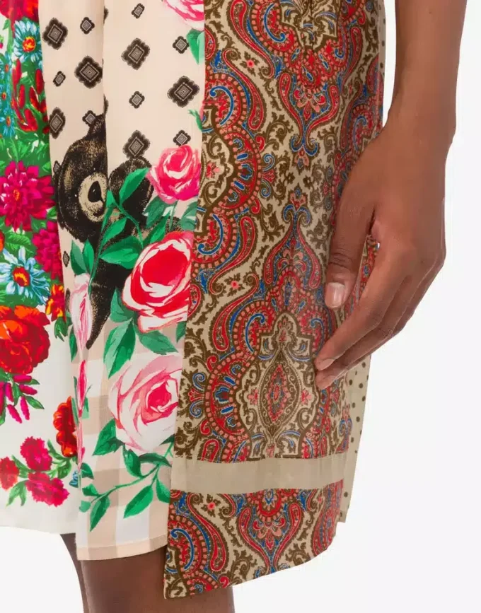 Bermudas de seda estampadas Bermudas de seda estampadas