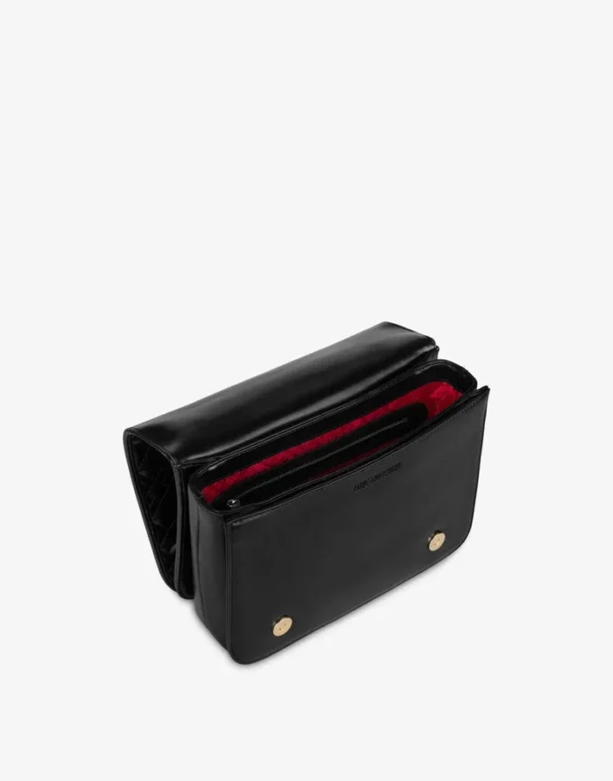 Bolso bandolera acolchado con logotipo Bolso bandolera acolchado con logotipo