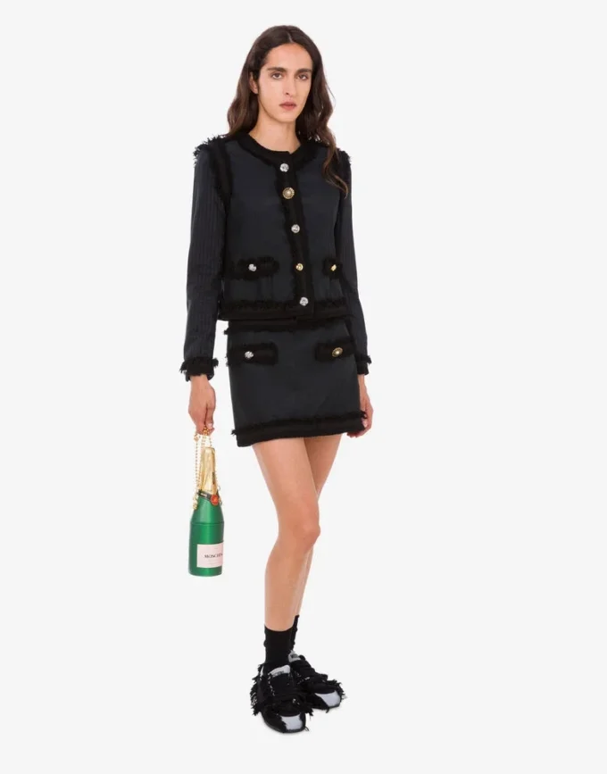 Bolso botella de champán Bolso botella de champán