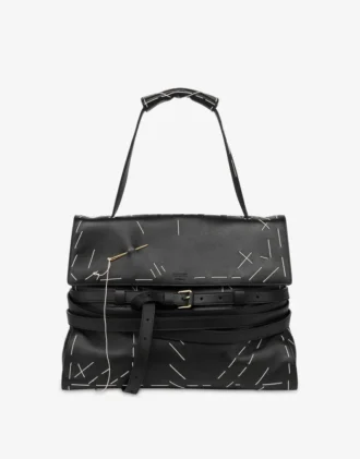 Bolso de mano mediano Tie Me de Moschino