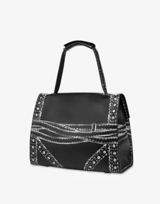 Bolso de mano mediano Tie Me de Moschino