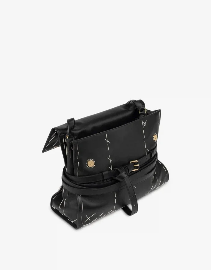 Bolso de mano mediano Tie Me de Moschino Bolso de mano mediano Tie Me de Moschino