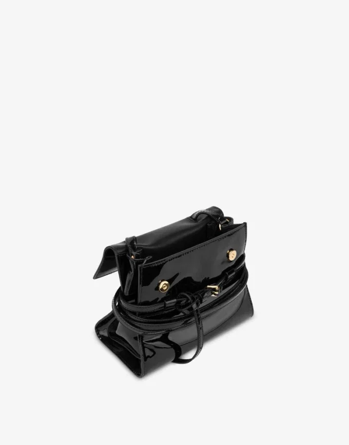 Bolso de mano pequeño Moschino Tie Me Bolso de mano pequeño Moschino Tie Me