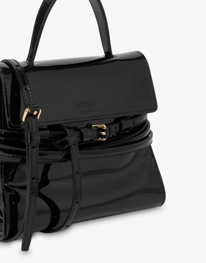 Bolso de mano pequeño Moschino Tie Me Bolso de mano pequeño Moschino Tie Me