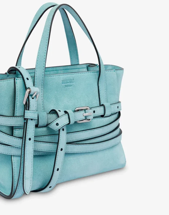 Bolso de mano pequeño Moschino Tie Me Bolso de mano pequeño Moschino Tie Me