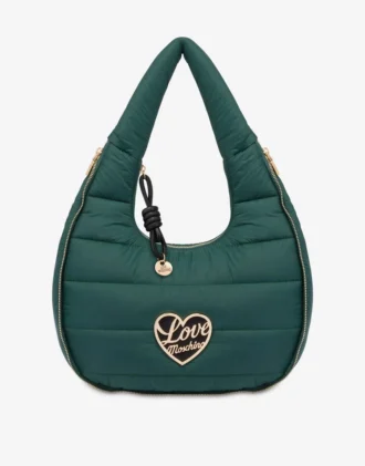 Bolso hobo acolchado de nylon