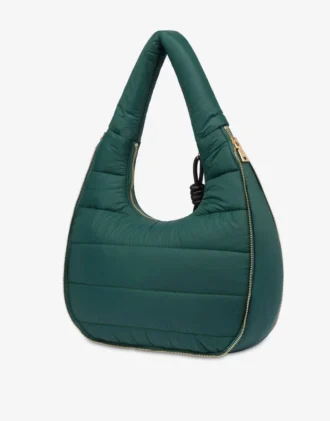 Bolso hobo acolchado de nylon