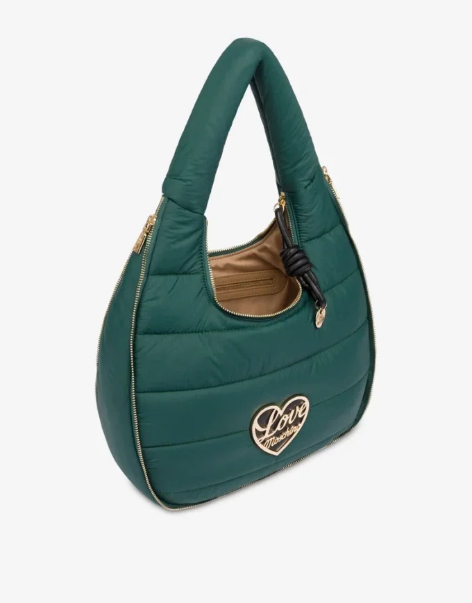 Bolso hobo acolchado de nylon Bolso hobo acolchado de nylon