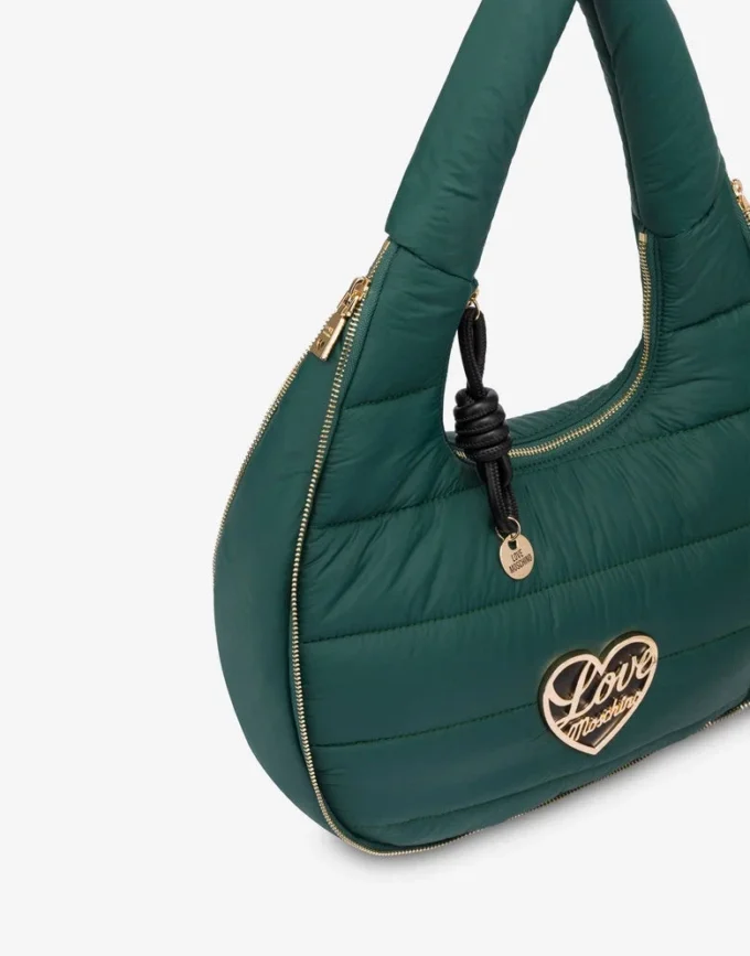 Bolso hobo acolchado de nylon Bolso hobo acolchado de nylon