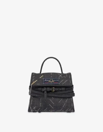 Bolso pequeño Tie Me de Moschino