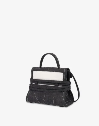 Bolso pequeño Tie Me de Moschino