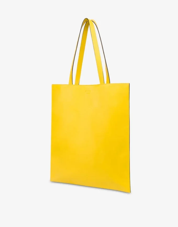 Bolso shopper en napa Smiley® Bolso shopper en napa Smiley®