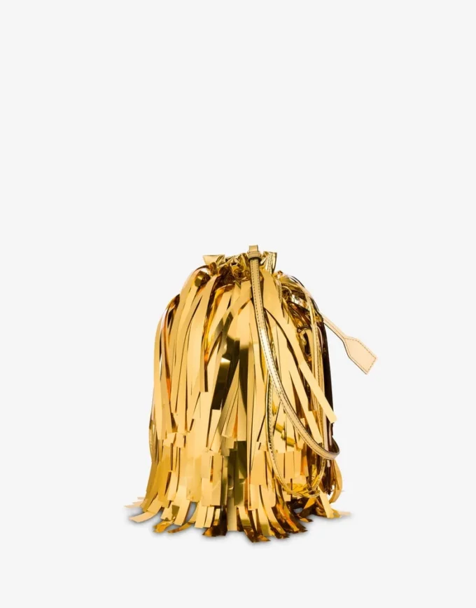 Bolso tipo cubo con efecto espejo Bolso tipo cubo con efecto espejo