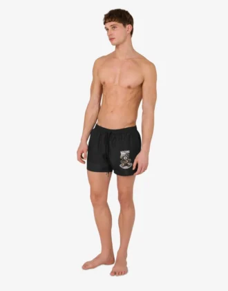 Boxers de nylon para playa Moschino Teddy Bear
