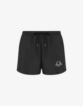 Boxers de playa con logotipo Laurel Crown