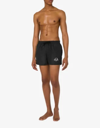 Boxers de playa con logotipo Laurel Crown