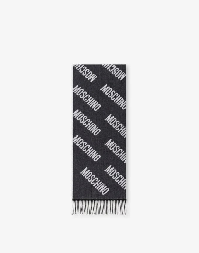 Bufanda de jacquard de lana