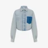 Camisa de denim de algodón ligero