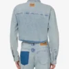 Camisa de denim de algodón ligero