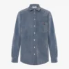 Camisa de denim flocado Camisa de denim flocado