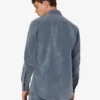 Camisa de denim flocado Camisa de denim flocado