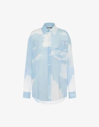 Camisa de georgette «In The Cloud»
