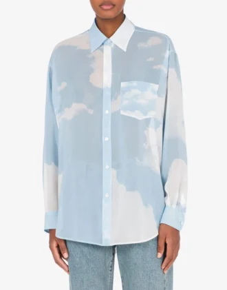 Camisa de georgette «In The Cloud»