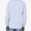 Camisa de popelín Bordado de ganso Camisa de popelín Bordado de ganso