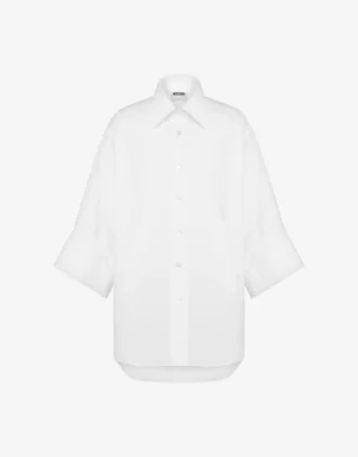 Camisa de popelín de algodón