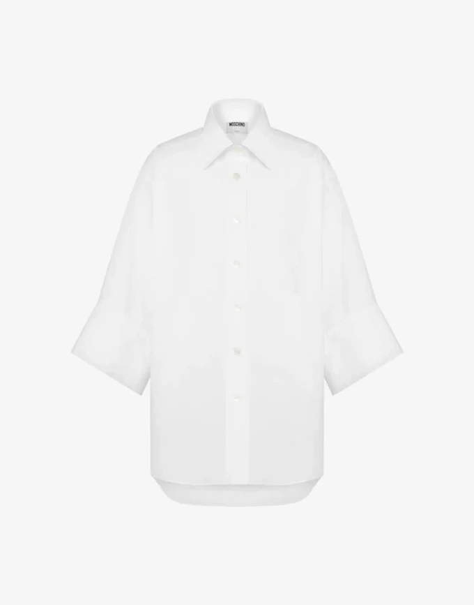 Camisa de popelín de algodón