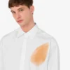 Camisa de popelín de algodón Archivo Camisa de popelín de algodón Archivo