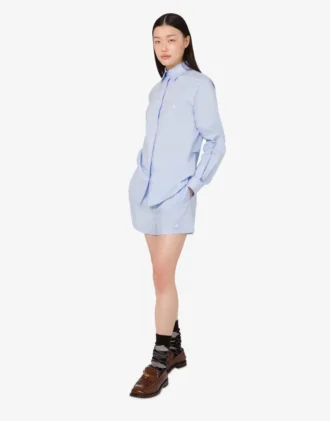 Camisa de popelín de algodón Goose