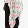 Camisa de sarga de seda estampada