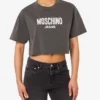 Camiseta corta de jersey de algodón estampado