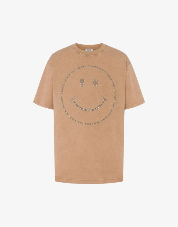 Camiseta de algodón grueso Smiley® Camiseta de algodón grueso Smiley®