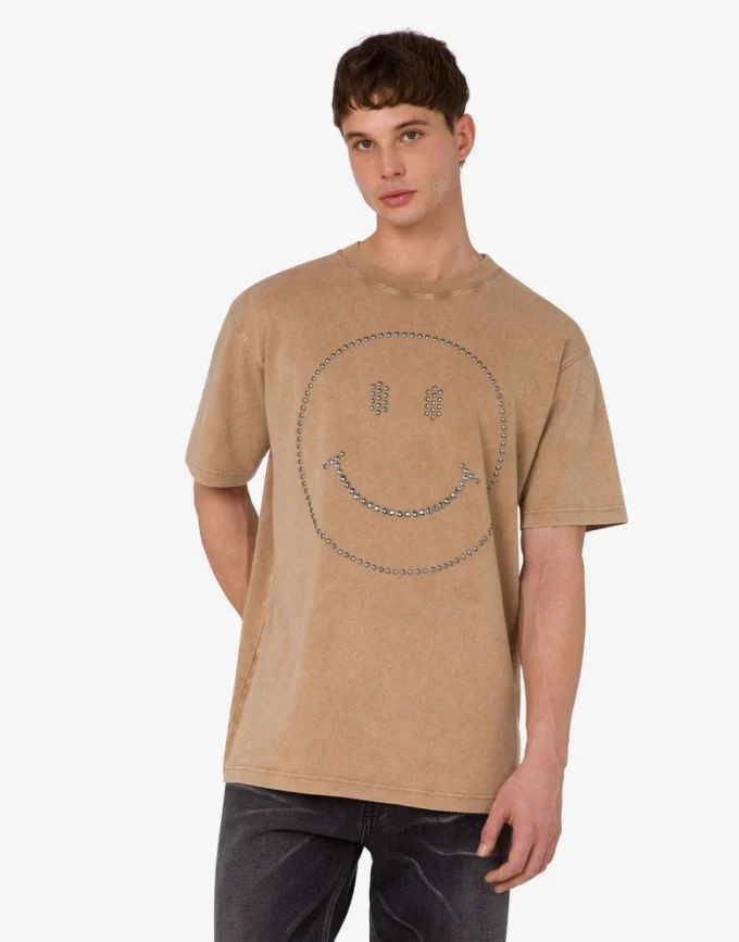 Camiseta de algodón grueso Smiley® Camiseta de algodón grueso Smiley®