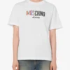 Camiseta de jersey de algodón estampada