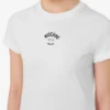 Camiseta de jersey de algodón estampada