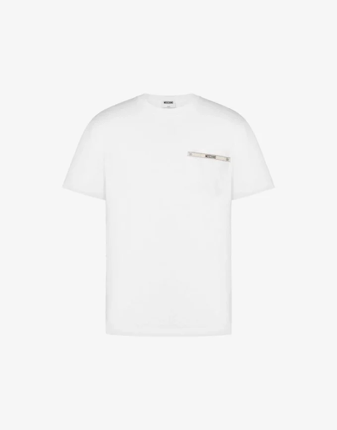 Camiseta de jersey de algodón orgánico bordada Camiseta de jersey de algodón orgánico bordada