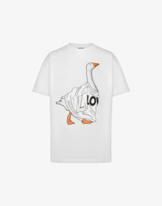 Camiseta de jersey de algodón orgánico Goose